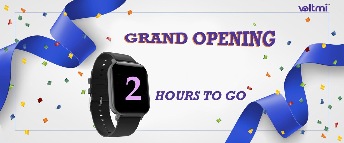 voltmitm's tweet photo. 2 hours to go..!!
Our best-ever smartwatch launching today! Join us Live on Facebook to know more about the feature-rich smartwatch, Dr. Senor.
#Voltmi #DrSenor #VoltmiDrSenor #Smartwatch #ImmunityMonitoring #HealthTrack #FitnessTrack #SmartImmunityMonitoring https://t.co/emvs4Ql03l