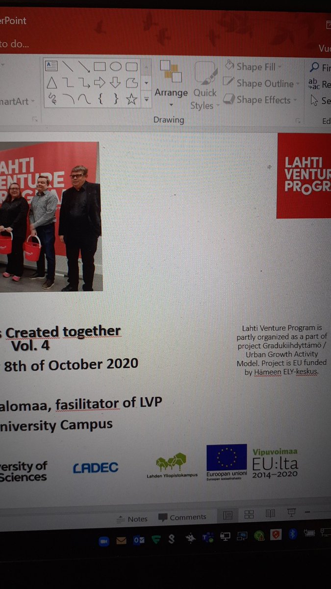 Vuorivirta's tweet photo. Jännittää, Lahti Venture Program haasteohjelma alkaa taas. Täysin etänä ja mukana n. 45 korkeakouluopiskelijaa. #lahtiventureprogram @unilut @helsinkiuni @LABfinland #ladec #uclahti #accountor #sinuhe #ferroplan https://t.co/504awFxcHP