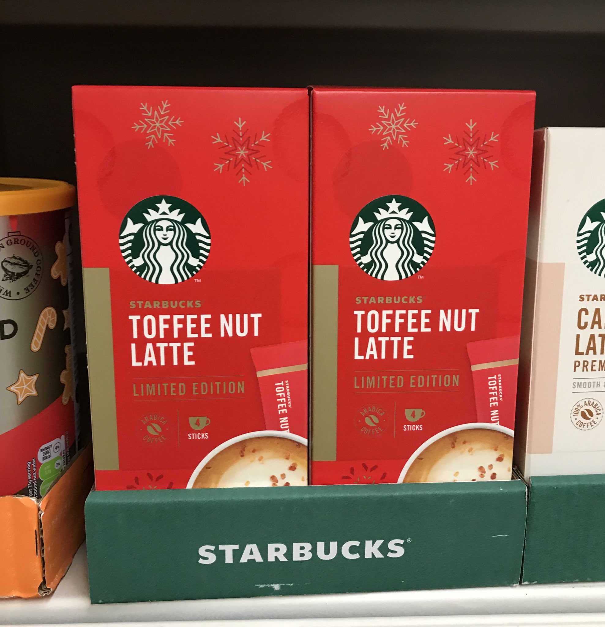 Toffee Nut Latte  Instant Coffee 