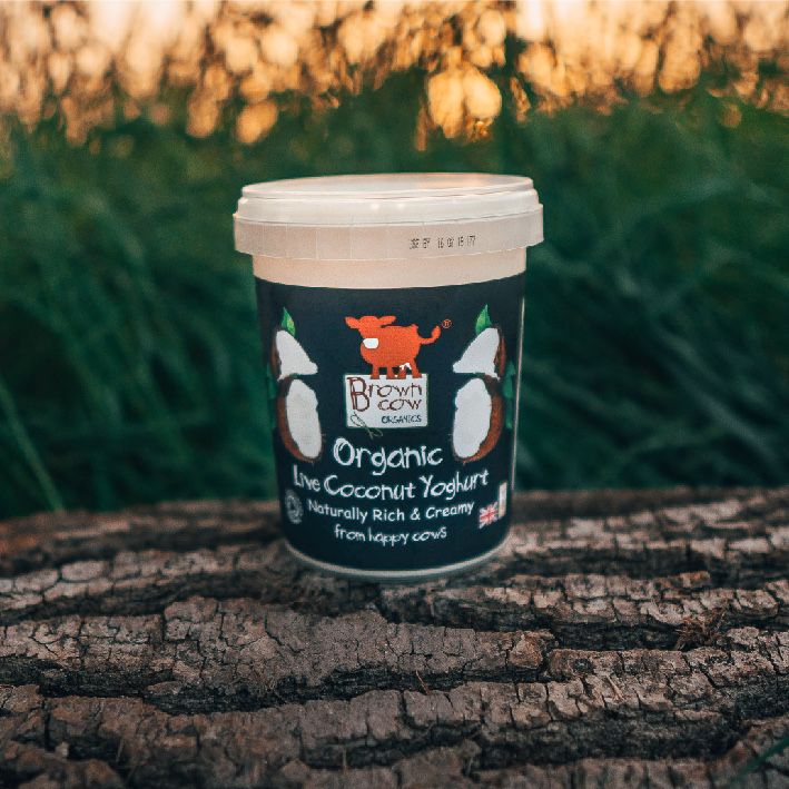 Totally tropical coconut delight. Like all Brown Cow Organics yoghurts, it's made with our own pure, organic Guernsey herd whole milk with desiccated coconut. Try it with granola for a tropical breakfast. #MorningBreakfast #OrganicYoghurt