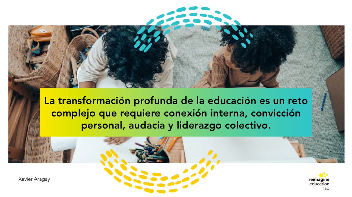 xaragay's tweet photo. Transformar la #educación es posible, y además es urgente e imprescindible. https://t.co/OejPIhNDJi