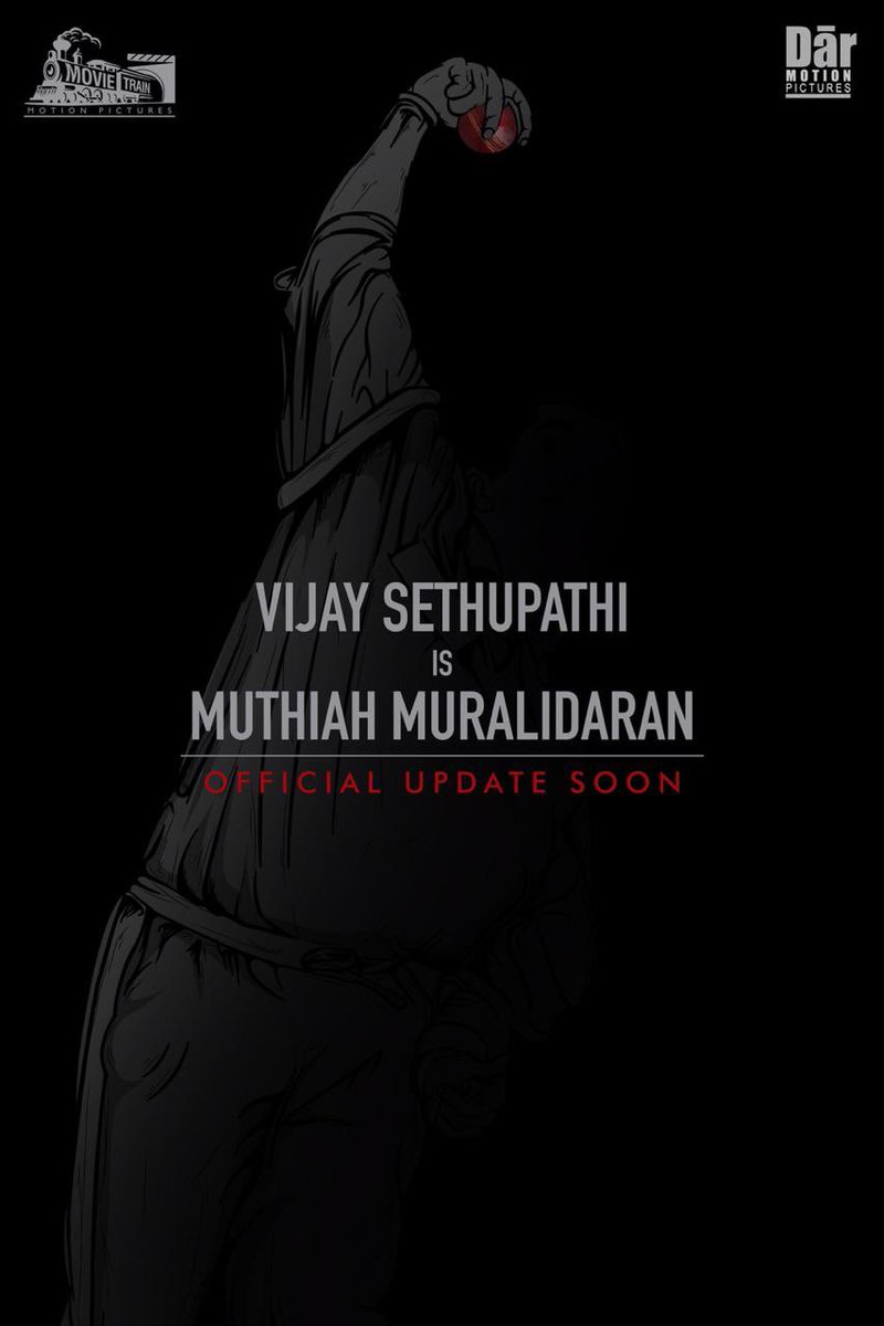 VijaySethuOffl's tweet photo. Honoured to be a part of this landmark project. Update soon 

#MuthiahMuralidaran @MovieTrainMP  #MuralidaranBiopic 
#MSSripathy #Vivekrangachari 
@proyuvraaj https://t.co/lUbJwyiDsy