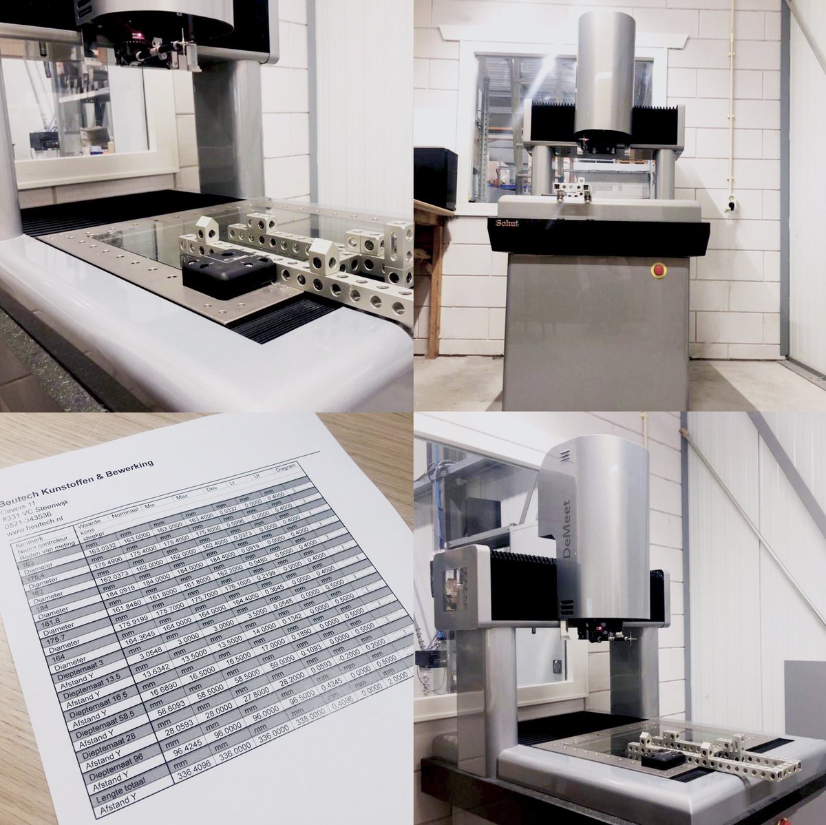 Om voor de toekomst onze kwaliteit te waarborgen hebben we geïnvesteerd in een 3D Meetmachine geplaatst in een geconditioneerde meetruimte! Hiermee kunnen we al ons CNC draaiwerk tot ver achter de komma nauwkeurig nameten. #kwaliteit #nauwkeurigheid #trots