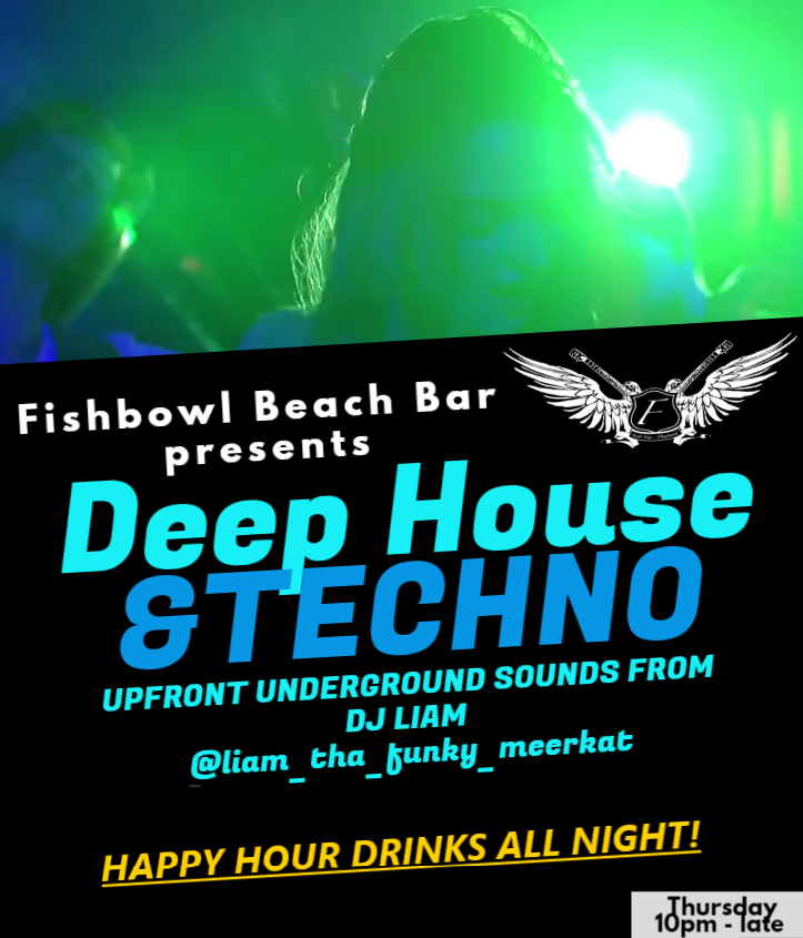 Funky_Meerkat's tweet photo. Deep House &amp; Techno tonight at Fishbowl Beach Bar. Gonna be dropping some exclusive promos from Rhythm Control Records, Subsekt and more.  10 - late  Drink specials all night.   #kohtaoparty #islandlife #undergroundsound https://t.co/iSinagiyah