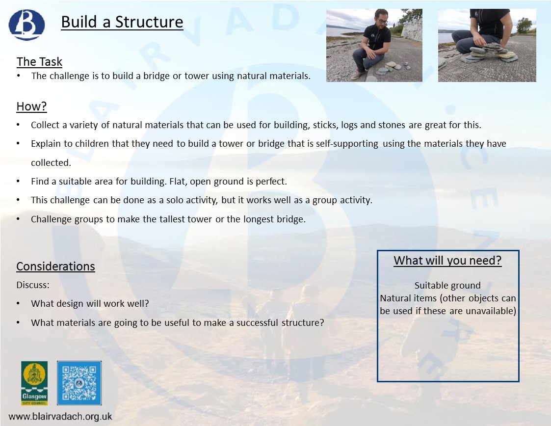 BlairvadachOEC's tweet image. Day 24 of our #LearnMoreOutdoors #30DayChallenge

#StructureBuilding

The tallest tower vs the longest bridge. We want to see what you can build. Using only foraged materials lets get creative and make a construction. Challenge your friends/classmates to a build-off.

Good luck