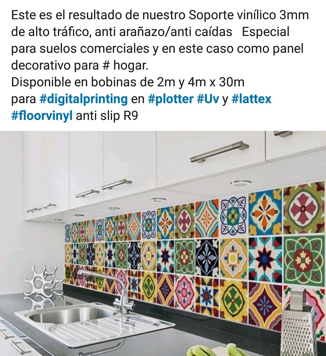 Que chula queda esta cocina con materiales de <a href="/evolutiondig_es/">Evolution Digital</a>