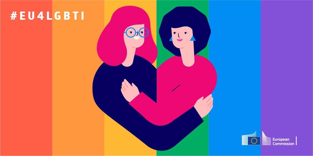 helenadalli's tweet photo. #InternationalLesbianDay 

Lesbians often face multiple forms of discrimination, based on a combination of their gender and their sexual orientation. 

Let’s address intersectional discrimination  and help break down the barriers to equality. 

#EU4LGBTI #UnionOfEquality https://t.co/3BJaPww3Uy