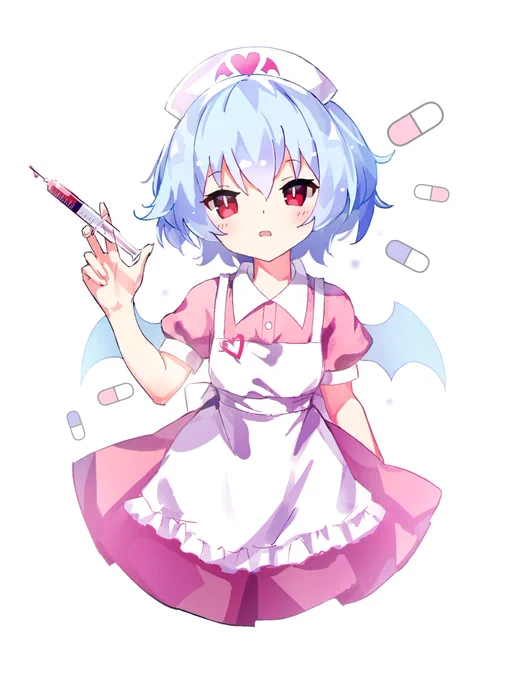 ナースレミリア描いた 