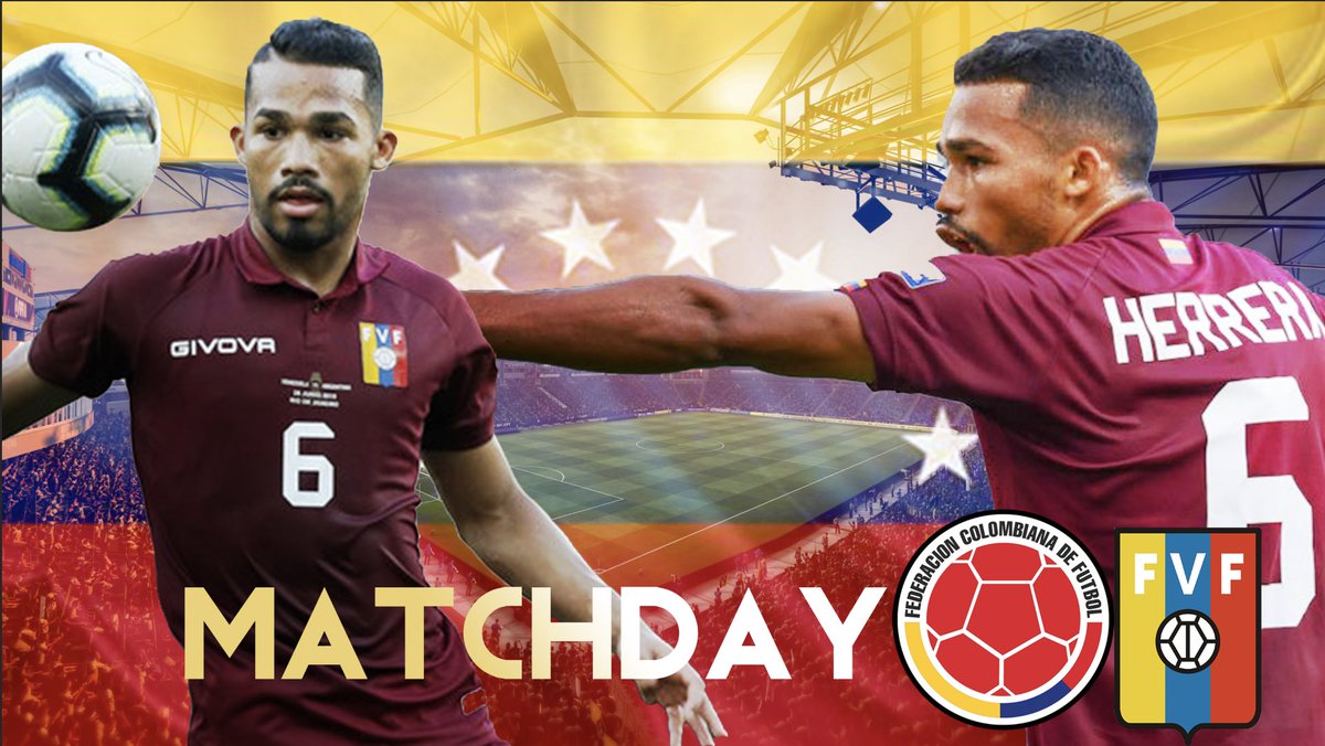 grupoparri's tweet photo. #MundialFIFA2022

@YangelHerrera8 

⚽️ @FCFSeleccionCol vs @FVF_Oficial 

⏰ 18.30h 🇻🇪 / 1.30h 🇪🇸

📍Barranquilla 

#teamparrigroup #FIFADates https://t.co/rm8RUME87M