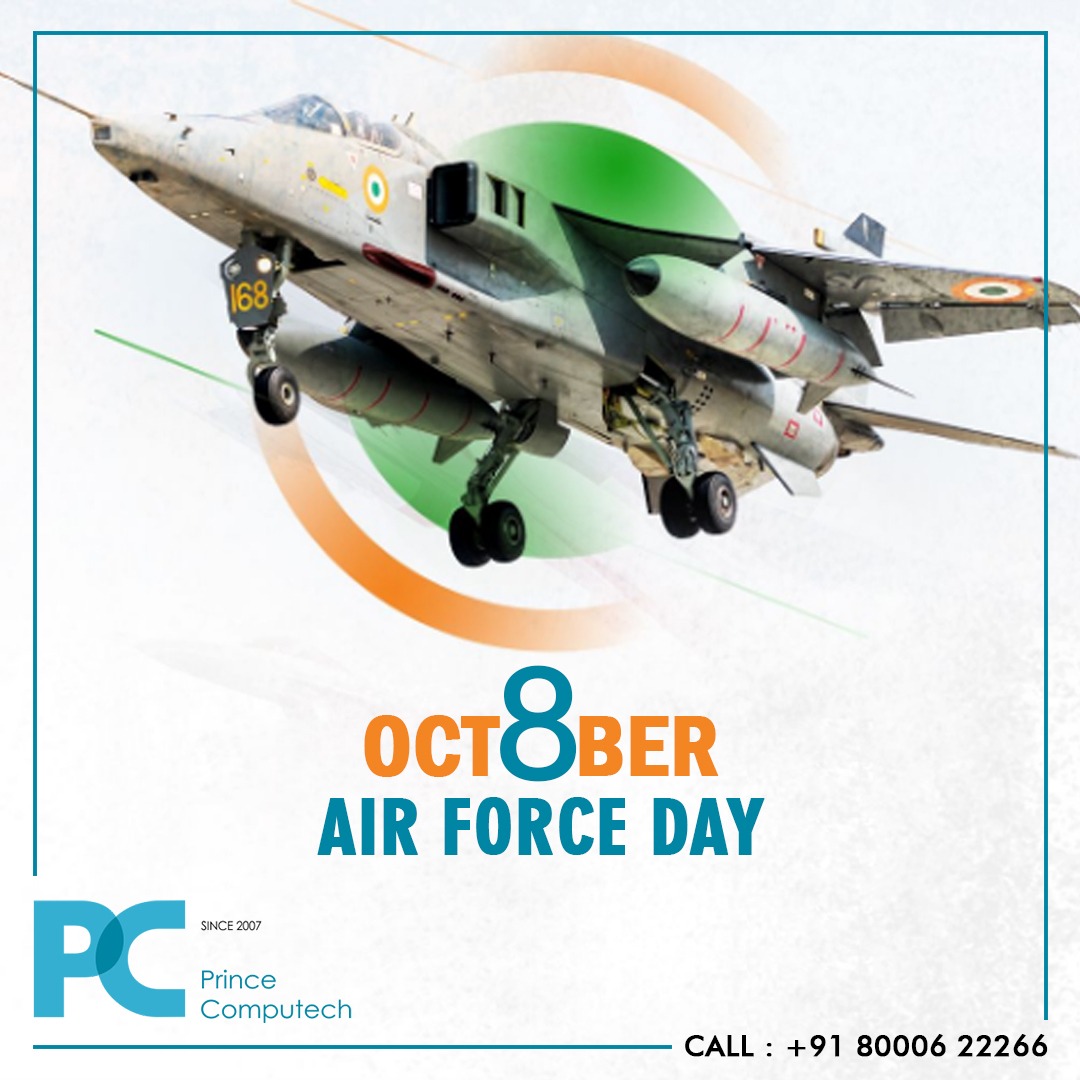 PrinceComputech's tweet photo. A tribute to the Indian Air Force for maintaining the dignity of Indian tricolour high in the sky!
#IndianAirForce #IndianAirforceDay #IndianAirforceday2020 #IAFDay #iaf2020 #India #princecomputech https://t.co/hDi7393aqM