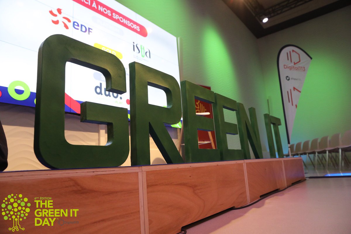Digital113_'s tweet photo. 📣 TOP DÉPART pour The GreenIT Day, LA journée dédiée au Numérique Responsable et Durable ! 
Voici le #GreenITD officiel, à vos posts 📱 ! 
🔸Table ronde débat
🔸Ateliers Thématiques
Nous vous attendons nombreux ! 😍🍀 https://t.co/uH5f9K1QEC