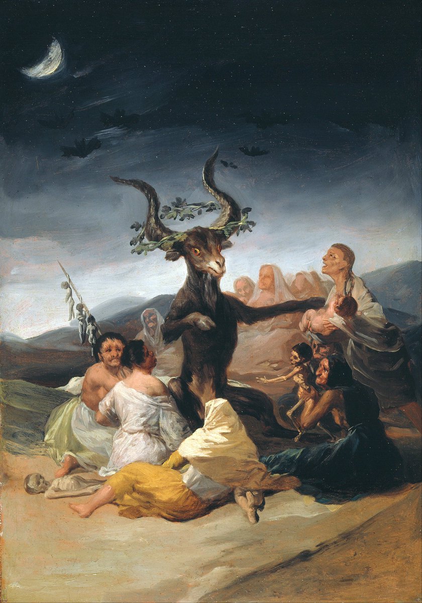 4. 'Witches Sabbath'The scariest part is imagining the babies shriveling up like that dude in The Mummy. Thanks Goya...