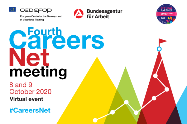 Cedefop's tweet photo. ❗️ Starting in a few minutes! Cedefop's 4th #CareersNet meeting in cooperation with the German Federal Employment Agency. 
Stay tuned for live updates. Have your say on how #careerguidance is changing using the #CareersNet hashtag. https://t.co/mYuqNXRI9n