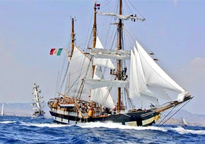 FlMichele69's tweet image. The sailing training ships of the #ItalianNavy🇮🇹
Sailing Ship Amerigo Vespucci
Built 1931🇮🇹
Service 1931÷present
Schooner Palinuro
Built 1934🇫🇷
Service 1955÷present
Brig Italia
Built 1993🇮🇹
Service 2007÷present
@ItalianNavy @SM_Difesa