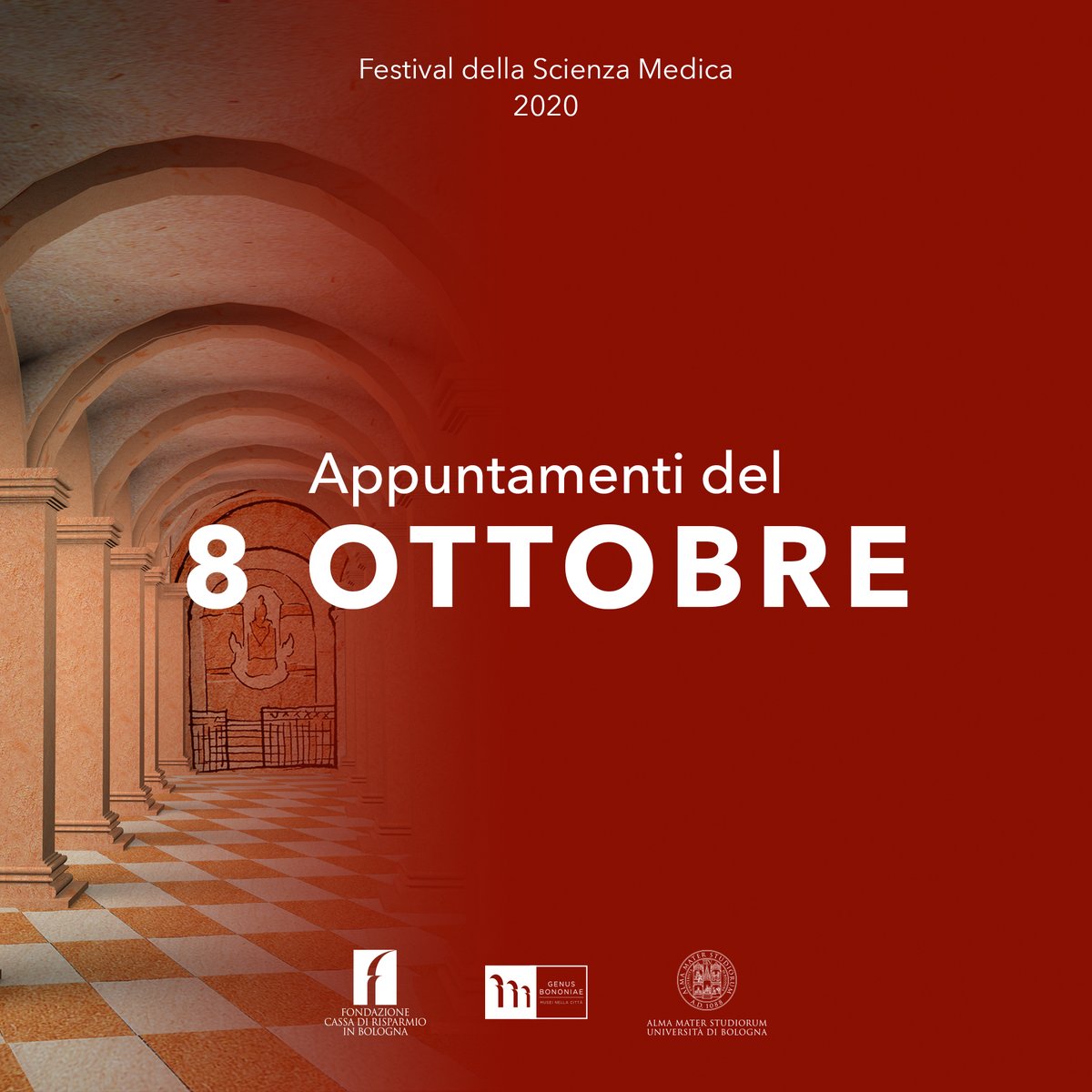 Andrea Crisanti, Gilberto Corbellini, Luciano Gattinoni e una tavola rotonda a cura di CAAB Spa - Centro Agroalimentare di Bologna Società per Azioni e FICO Eataly World: tornano gli eventi live del #festivaldellascienzamedica con grandi ospiti.
#COVID19