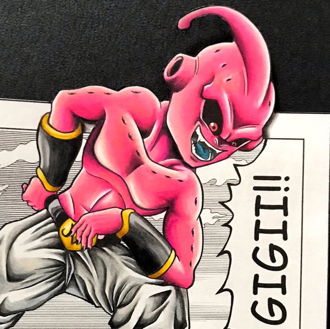 魔人ブウのtwitterイラスト検索結果 古い順