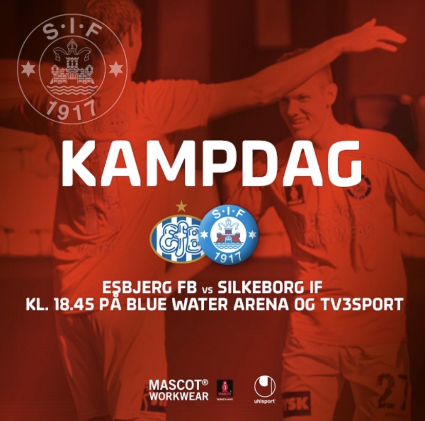 KAMPDAG: I aften spiller @SilkeborgIF i Sydbank Pokalen på udebane mod @EsbjergfB. Du kan forberede dig til kampen i SIF App'en:. Seneste nyt fra Esbjerg nu. Senere Magnus Mattssons minder fra ‘18-finalen og Start11. #efbsif #sydbankpokalen #2runde https://t.co/FQC3EuWtxz