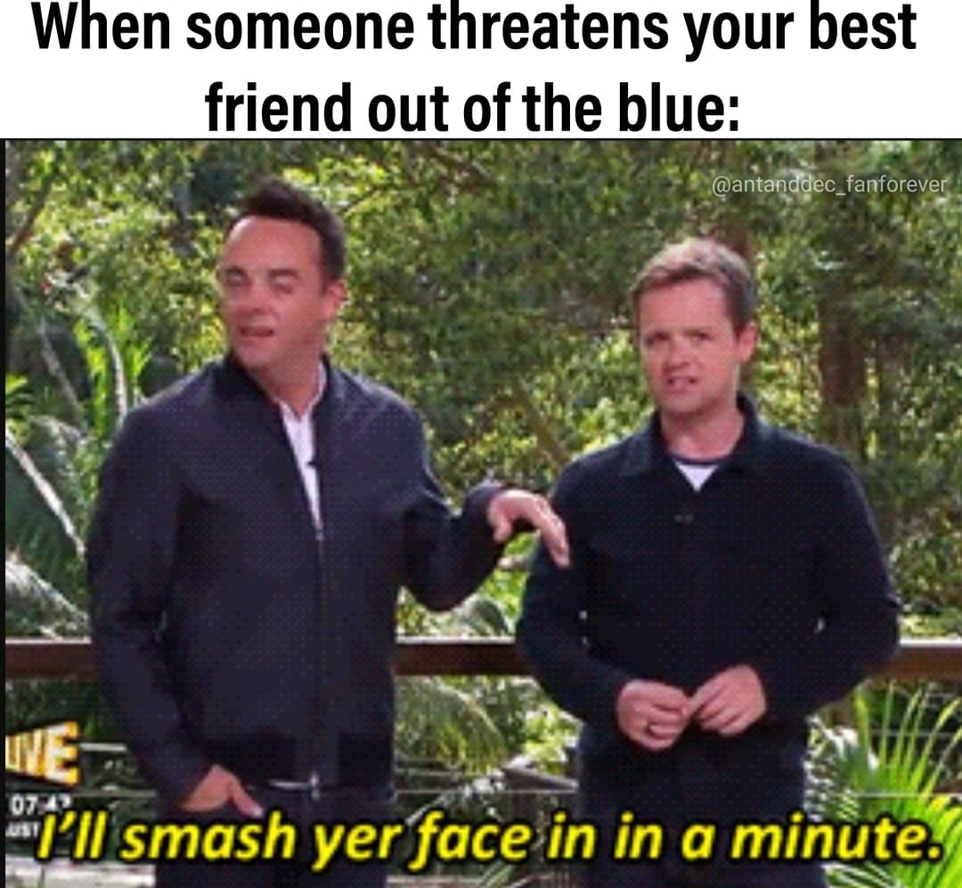 aad_fanforever's tweet photo. Sounds about right..๐ค๐ค๐๐๐คทโโ๏ธ๐คทโโ๏ธ๐
๐
#antanddec #antanddecedit #antanddecedits #antanddecmemes #antanddecmeme #meme #Memes #meme2020 https://t.co/TRGCT5ZBow