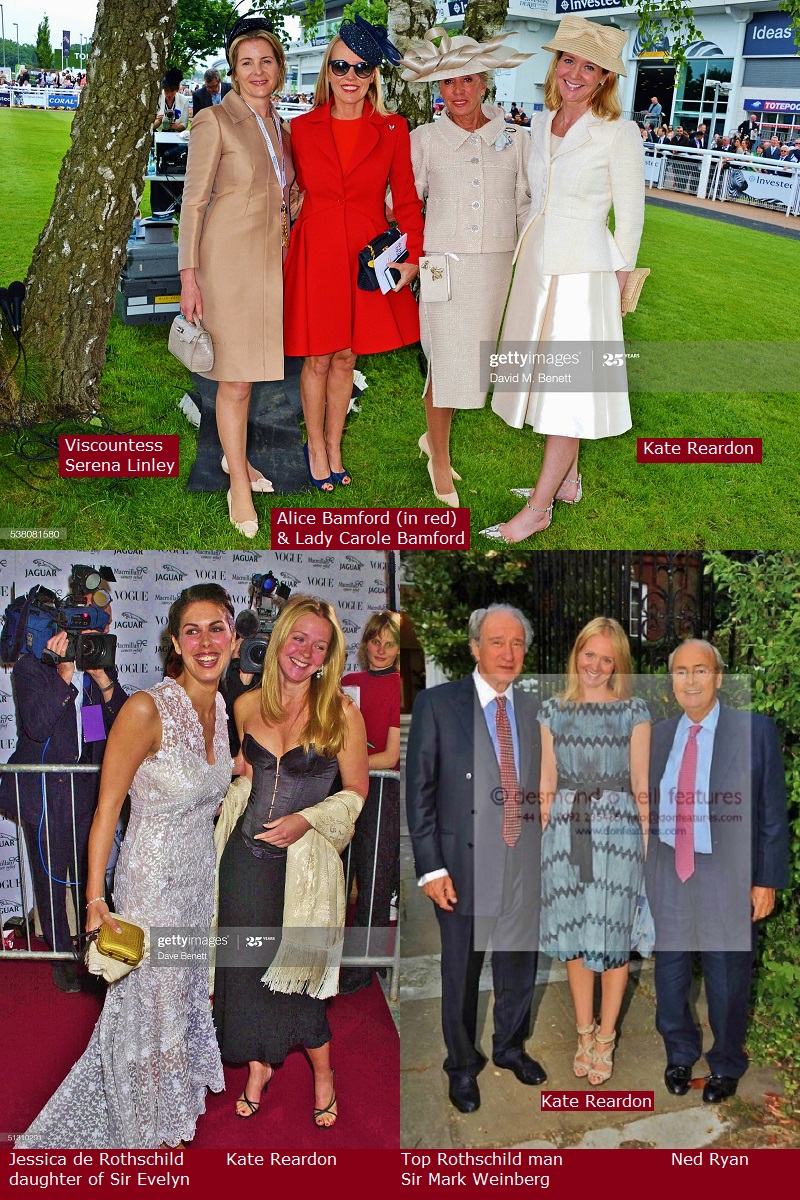 ➏➋ Kate ReardonBlack BookKR has moved in Prince Andrew's circles & is close to Ghislaine's pals Elizabeth Saltzman, the Bamfords & Clare MilfordHavenKR's ex boyfriend Lance Gerrard-Wright was among Prince Andrew's closest aides. Lance also once dated Ghislaine reportedly!