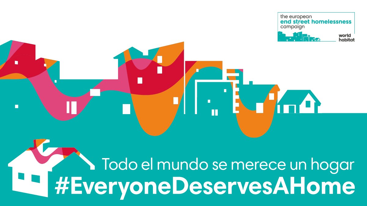 Entitats de diferents països europeus sumem les nostres veus aquesta setmana per recodar que tothom hauria de tenir una llar i que el #sensellarisme s'ha de resoldre, no gestionar. #EveryoneDeservesAHome #ningúdormintalcarrer