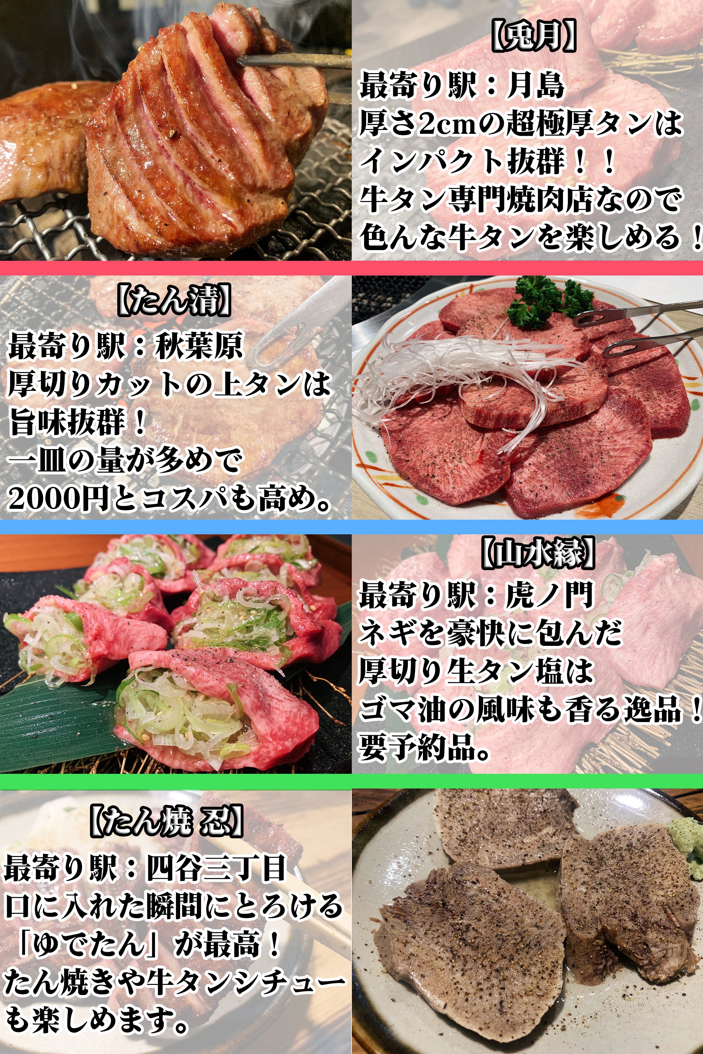 唯一無二の絶品グルメ むにぐるめ 東京で絶対に食べてほしい絶品牛タンをまとめました 厚さ2cmの極厚牛タン や希少な黒毛和牛の牛タン 牛タン食べ放題のお店等 牛タン好きにはたまらないお店を厳選しています 美味しい牛タンを食べたい時の参考にして