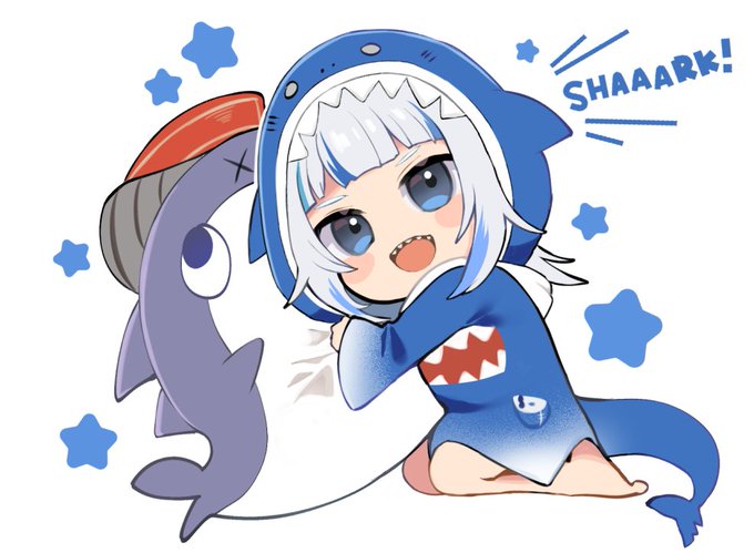 「shark girl」 illustration images(Popular)