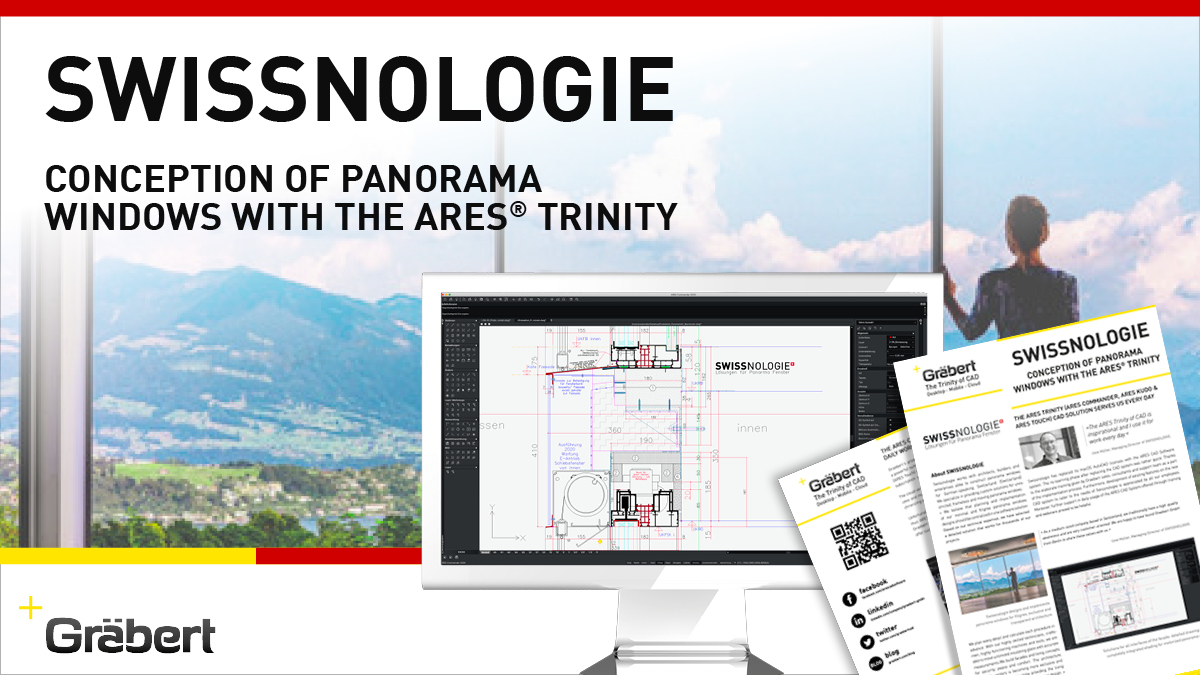 Swissnologie designs and realizes panorama windows for filigree, exclusive and transparent architecture using the ARES CAD Software. Read their success story: graebert.com/blog/white-pap…