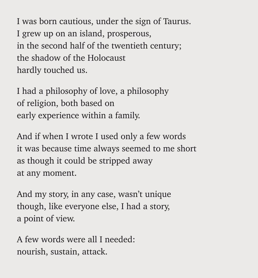 Louise Glück's 'Memoir' gestures toward astrology and her Jewish identity within the same stanza.Creating our own responses to this poem, our own memoirs, where we situate our own astrology and identity, can be a fitting way to feel the texture of her work.