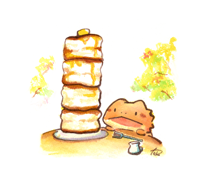 「ホットケーキ テーブル」のTwitter画像/イラスト(古い順)