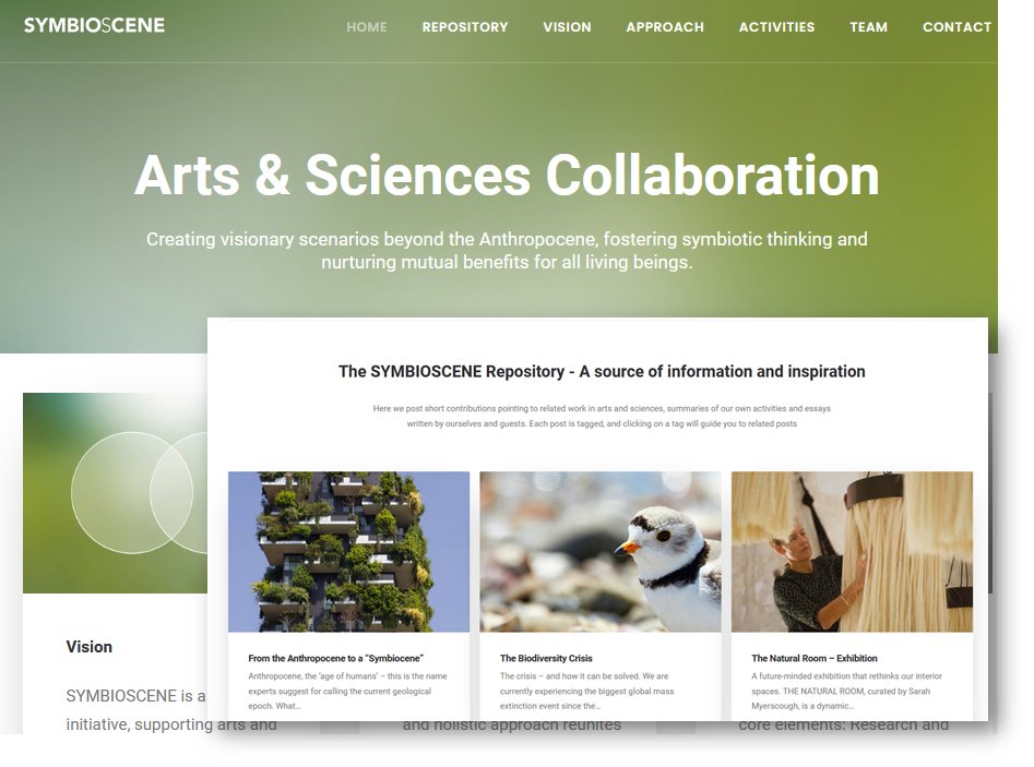 In face of the #BiodiversityCrisis, positive visions are badly needed. Thus, @ingridruegemer, @oliverszasz and me launched Symbioscene.com, including a repository with links to cool ideas, essays and other. Pls check out, retweet &amp; send feedback! 
#conservationoptimism