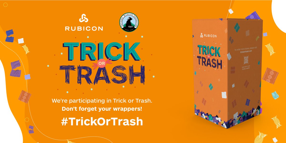 EcoSchoolsUSA's tweet photo. There’s still time to join with schools &amp; small biz owners to participate in the @Rubicon #TrickorTrash program. Teachers can order a free TrickorTrash box &amp; download grade-banded waste &amp; recycling lessons https://t.co/11wdGlS0w5 https://t.co/YI5En1jVvU