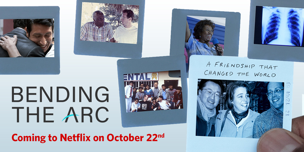 BTAfilm's tweet photo. We are happy to announce that Bending the Arc will be coming to Netflix on October 22nd! We hope you are as excited as we are. Learn more about #BTAfilm and start planning your virtual watch party: https://t.co/2xCg0ZnCMI https://t.co/8QY060Qd7A