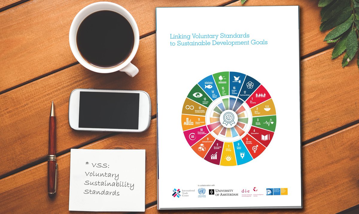 ITCnews's tweet photo. ♻️ITC is releasing its latest publication - Linking Voluntary Standards to #SDGs - at the #GoodTradeSummit.
You will find practical advice on how to translate commitments to actions📚https://t.co/6bqXpy6YuF
Join the summit➡️https://t.co/yI4tkHLezH
#ITCbooks https://t.co/K2uAWTAFjm