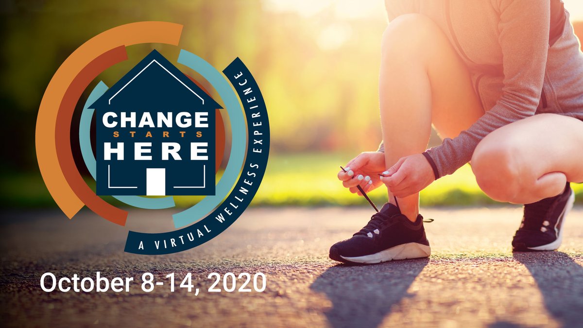 WellSkyHealth's tweet photo. The @WSKYFoundation’s first-ever virtual #wellness event, Change Starts Here, begins TODAY! 

Join us for a full week (Oct. 8-14) of 20+ exciting #health and #fitness sessions to raise funds for our communities. #WSFChangeStartsHere

Register today: https://t.co/9IRm661F22 https://t.co/Zg5Ewu6AUN