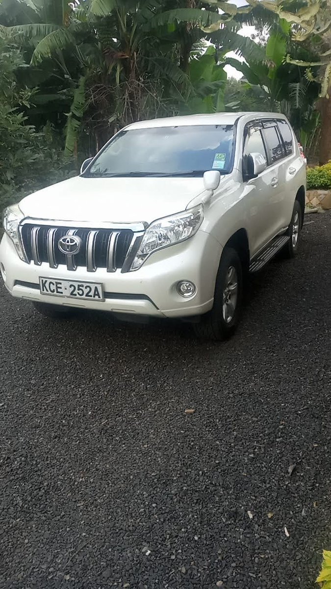 ContrasReal's tweet image. Toyota Prado TX.
Accident Free.
Locally Assembled.
One owner.

Kshs 4M. Neg.
0722743781

#TOYOTA 
#toyotaprado 
#carsforsale 
#kenyacars 
#prado 
#tx