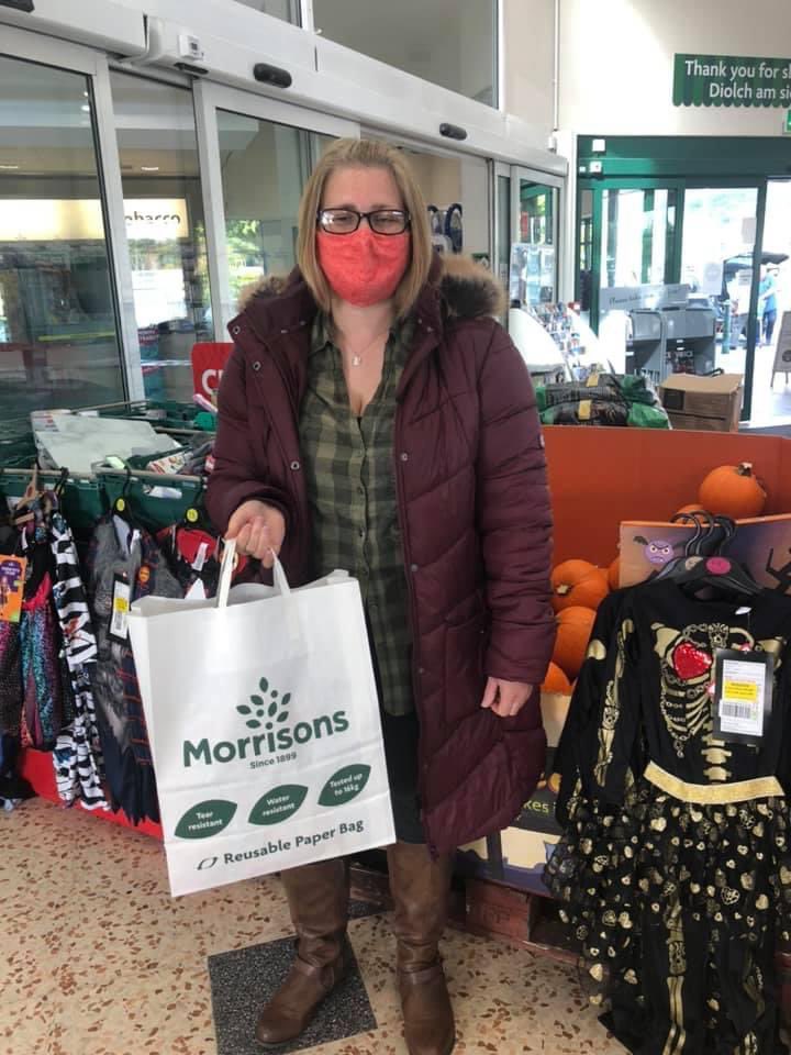 Thank you <a href="/Morrisons/">Morrisons</a> for your Halloween donations! #morrisonsrogerstonecommunity