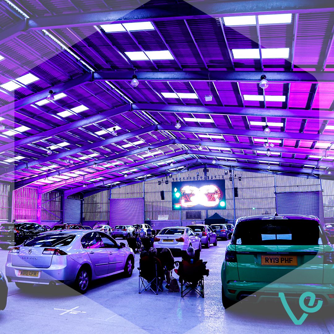 We loved creating this Drive-In Cinema experience at Newbury Showground