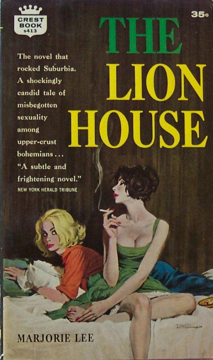 However the cover art for lesbian pulp generally shows the characters in a sympathetic light: women who deserve understanding and fulfilment.