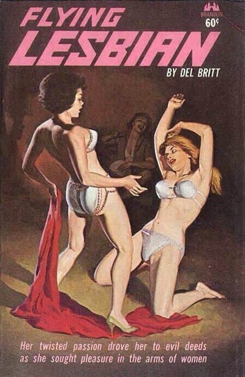 As obscenity laws were relaxed in the 1960s the lesbian pulp market began to decline. More serious and realistic lesbian stories began to be published, and the pulps were reduced to voyeurism and gimmicks to sell copies.