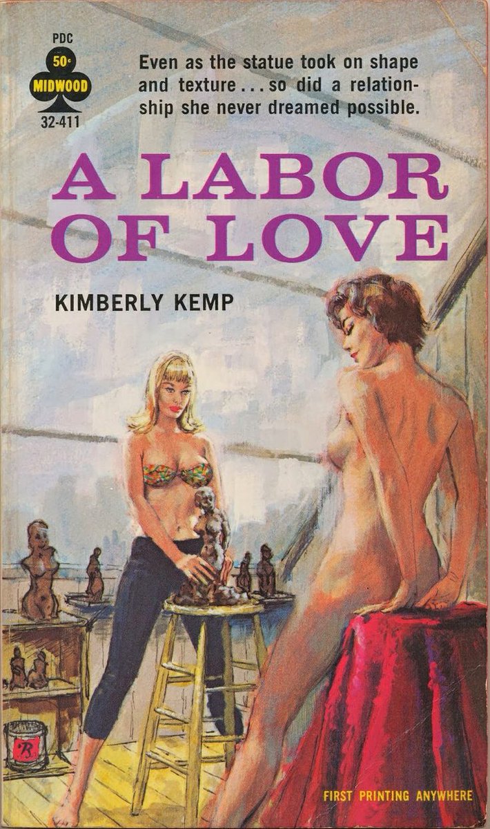 So what was lesbian pulp's role in the 1950s? It talked openly about things that other media only hinted at, and tried to show its subjects in a sympathetic light. If it was sleazy or cheesy - well that's pulp. But it played its part.More stories another time...