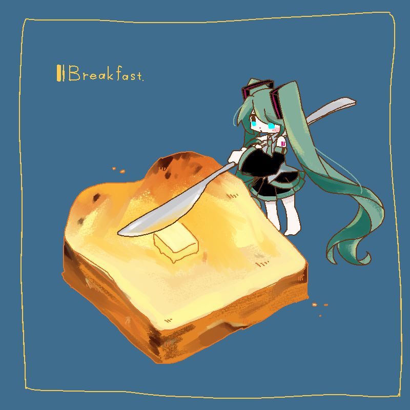 初音ミク 「?? 」|なののイラスト