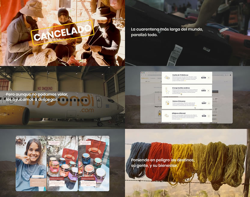 LatinSpots's tweet image. .@GeometryArg y @flybondi ayudan a los emprendedores del turismo en cuarentena. #HoyEnLatinSpots la campaña "Ayudá a tu destino", que tiene como objetivo ayudar a los emprendedores que forman parte de cada lugar turístico. ow.ly/15s350BNbau