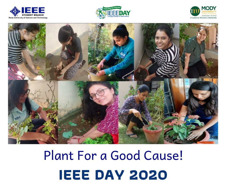 IEEE_MUST's tweet photo. "One touch of nature makes the whole world kin." IEEE SB MUST made sure to plant a sapling from our respective homes. Here is a picture of IEEE MUST members planting and motivating others to do the same. Thank you to everyone who planted. Make sure you plant one too. https://t.co/MCVaPHiIkM
