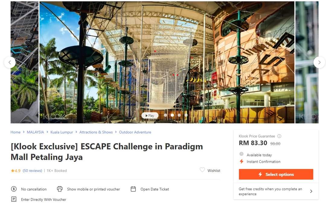 Escape petaling jaya