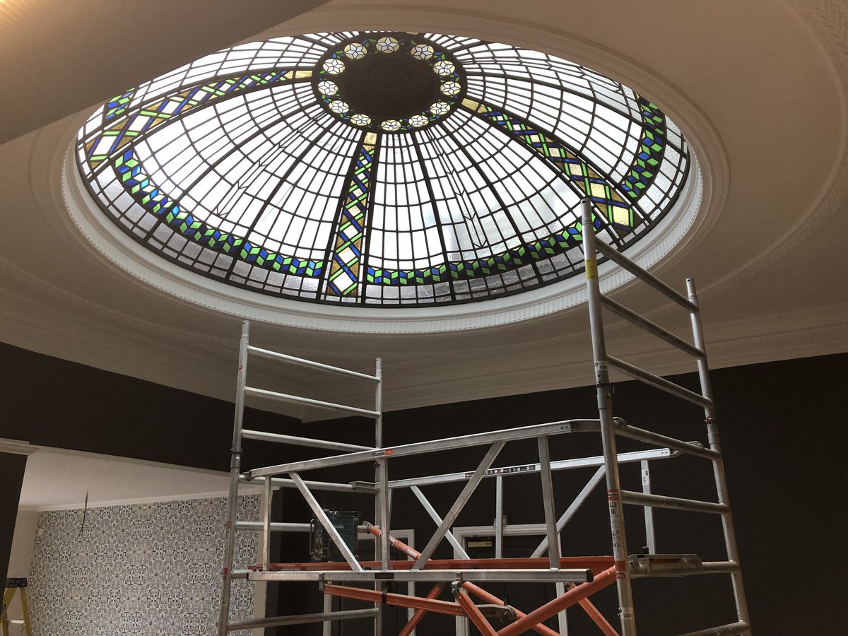 DesignatSource's tweet image. Current site works are progressing
Our clients are taking this time to re-model their hotel bar and restaurant, together with a suite of bedrooms. The glass dome is looking magnificent! Taking the current crisis and turning it into a positive!
#interiordesign #hoteldesign #covid