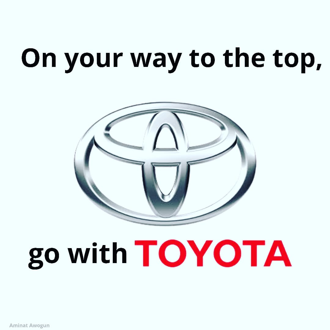 _Moreni_'s tweet image. Brand Ad Challenge : Day 5 with T😎Y😎T🅰️

#brandadchallenge
#copywritingchallenge
#advertising 
#Toyota 
#25daysofcreativity