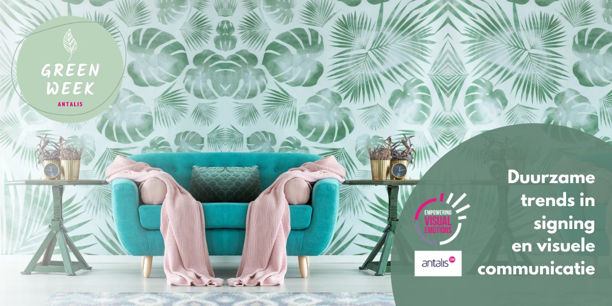 Door hun tijdelijk karakter staan promotionele en marketingmaterialen meestal niet bekend om hun duurzaamheid. Toch is het mogelijk producten te gebruiken die minder milieubelastend zijn. Lees verder ow.ly/aRF150BMWea
#GreenWeekAntalis #milieu #signing #duurzaamheid