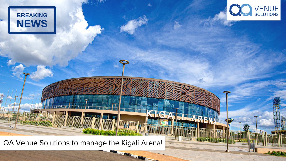 BK Arena (@bkarenarw) on Twitter photo #BreakingNews - Leading Pan-African venue solutions provider QA Venue Solutions has signed a 7-year agreement with <a href="/RwandaGov/">Government of Rwanda</a> to manage the iconic Kigali Arena!
Read the full #PressRelease here: kigaliarena.rw/Press-Release-… #BreakingNews - Leading Pan-African venue solutions provider QA Venue Solutions has signed a 7-year agreement with <a href="/RwandaGov/">Government of Rwanda</a> to manage the iconic Kigali Arena!
Read the full #PressRelease here: kigaliarena.rw/Press-Release-…