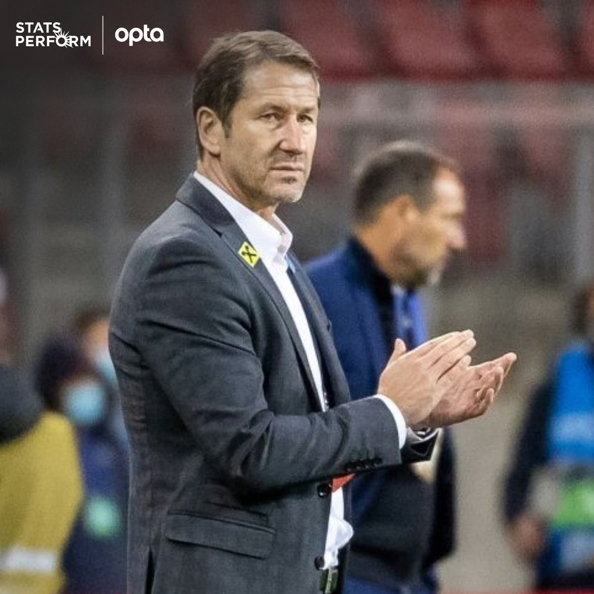 OptaFranz's tweet photo. 16 – Franco #Foda is the first @oefb1904 manager to win 16 of his first 25 games. Champion. #AUTGRE https://t.co/6IpFzRgEzA