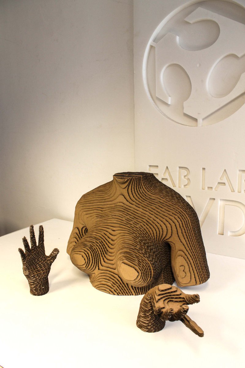 fabricademy's tweet photo. #Fabricademy assignment 2 completed!🔨 Check out the #DigitalBodies fabricated by 2020 participants through the first #digitalfabrication skills they learnt during the past week!

👉 Join our upcoming classes: https://t.co/1HdAjtNm5H 
Students' work: https://t.co/66K5MZxsMw https://t.co/sjVhoxA6mY